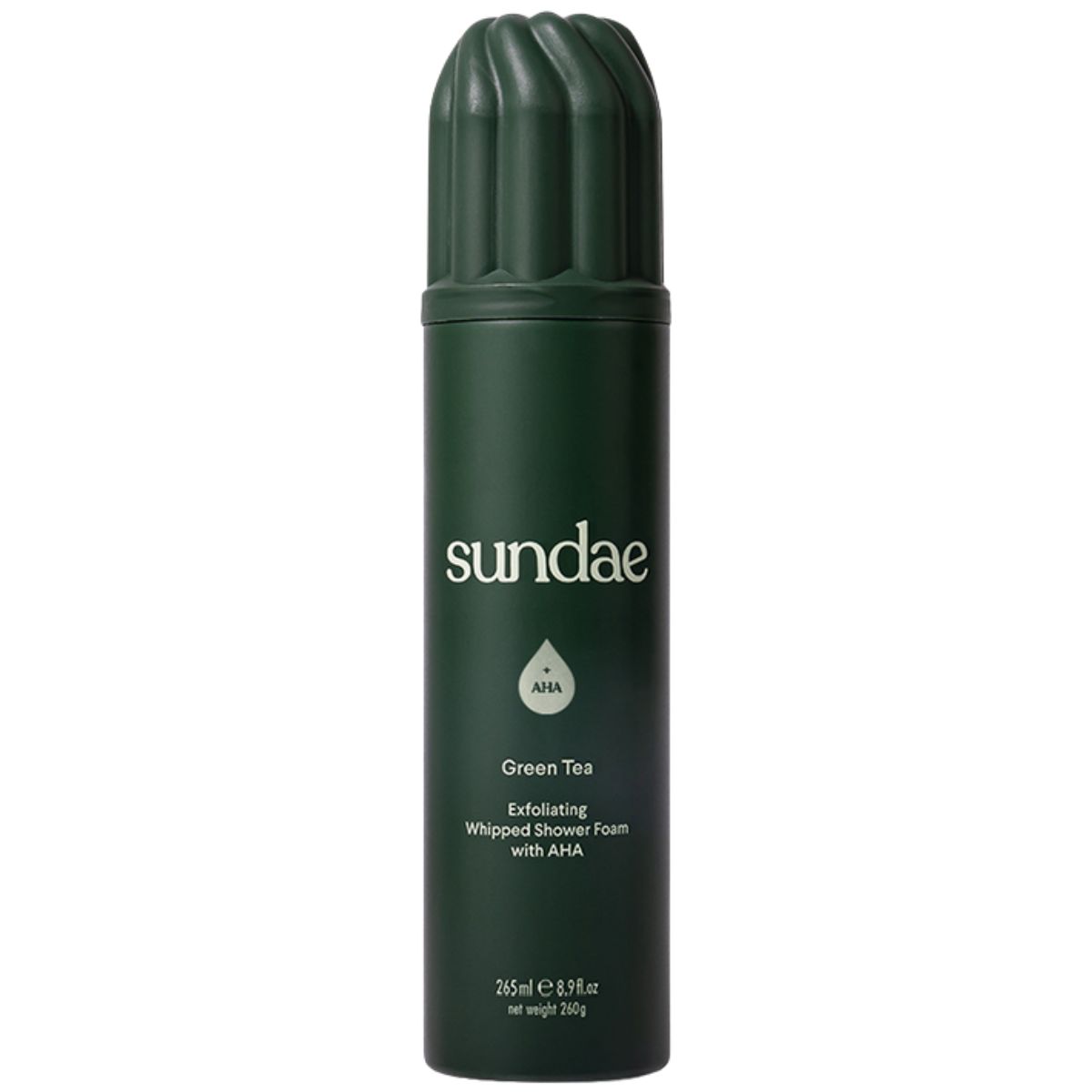 Sundae Exfoliating Whipped Body Shower Foam Greentea AHA 265 ml