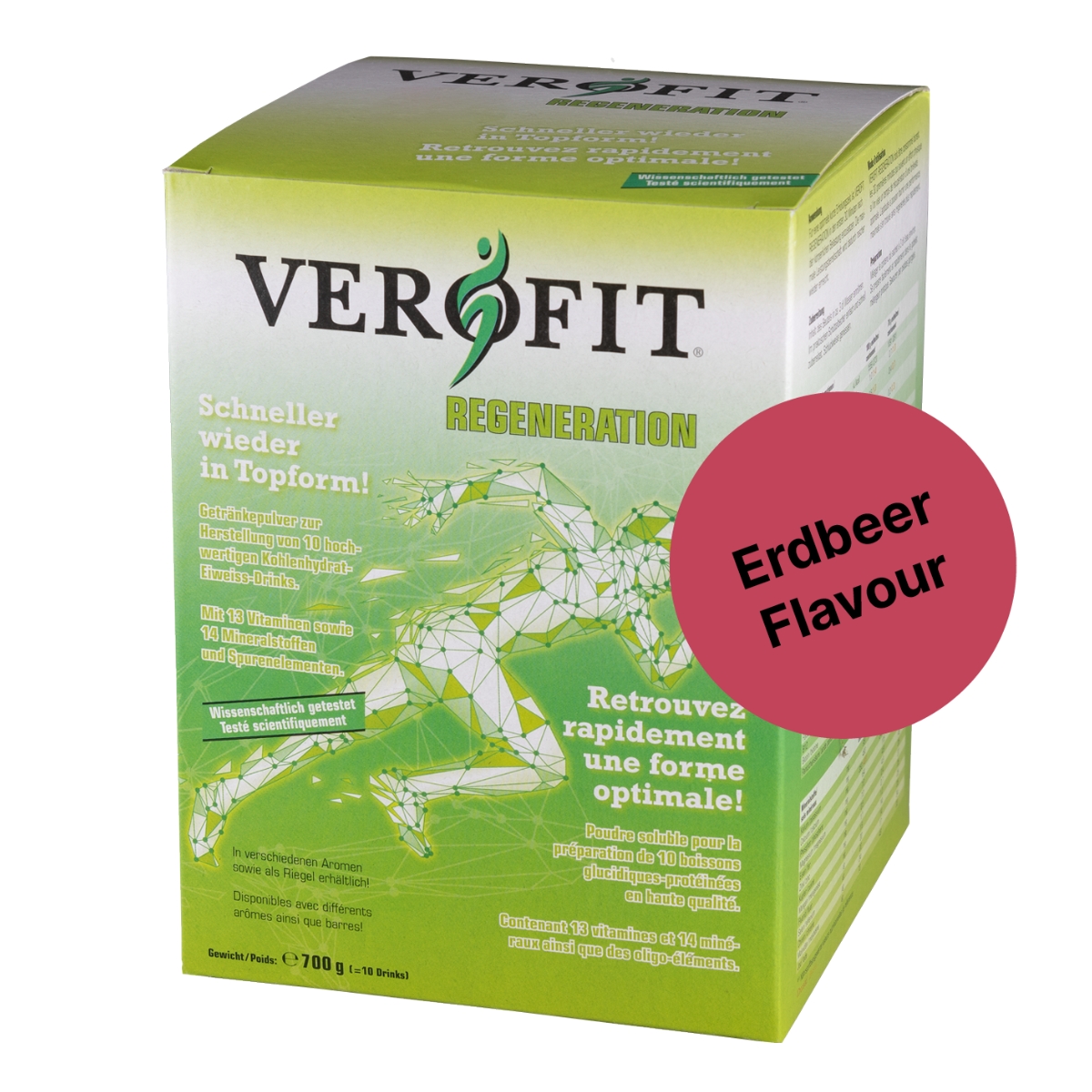 VEROFIT Regeneration Erdbeer 10 Beutel à 70 g VEROFIT Regeneration Erdbeer 10 Beutel à 70 g