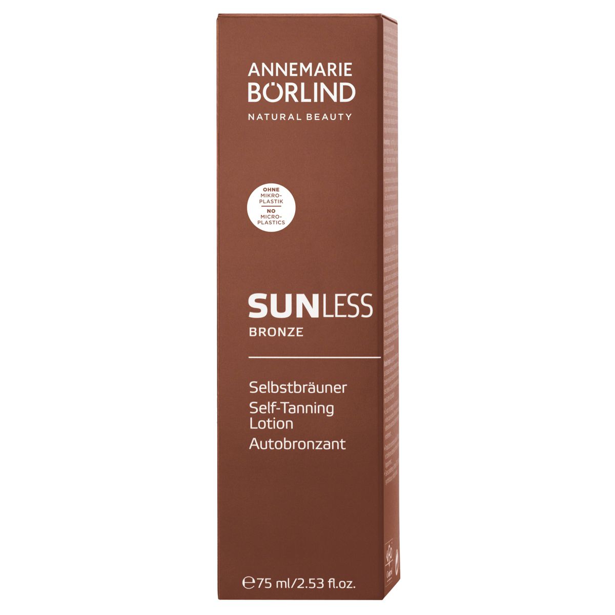 Börlind Sun Selbstbräuner Sunless Bronze Tube 75 ml Börlind Sun Selbstbräuner Sunless Bronze Tube 75 ml