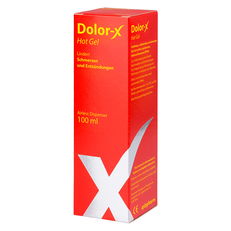 DOLOR-X Hot Gel 100 ml DOLOR-X Hot Gel 100 ml