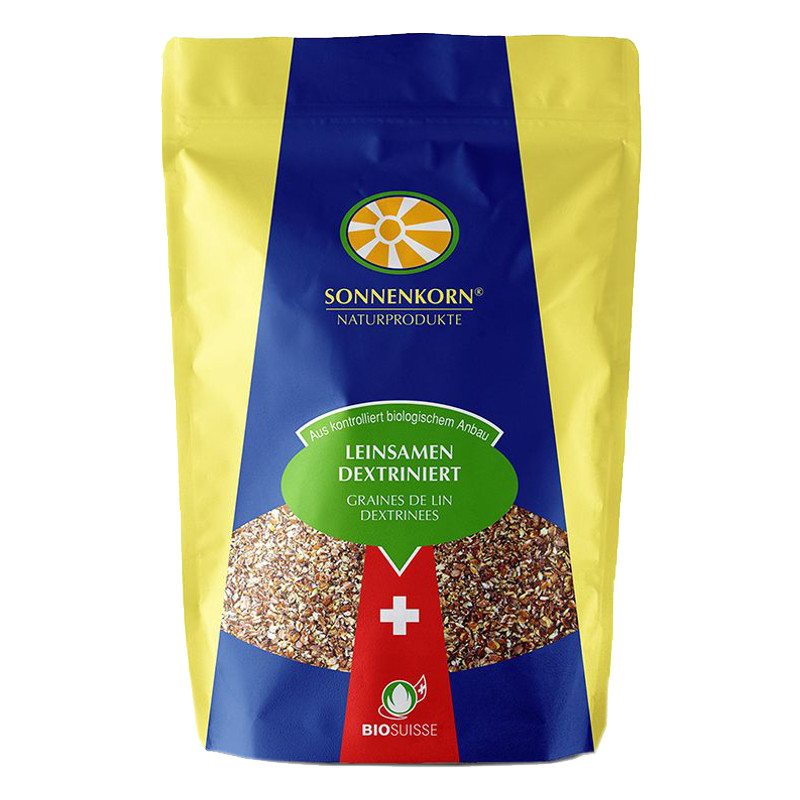 SONNENKORN Leinsamen dextriniert Bio Knospe 400 g SONNENKORN Leinsamen dextriniert Bio Knospe 400 g