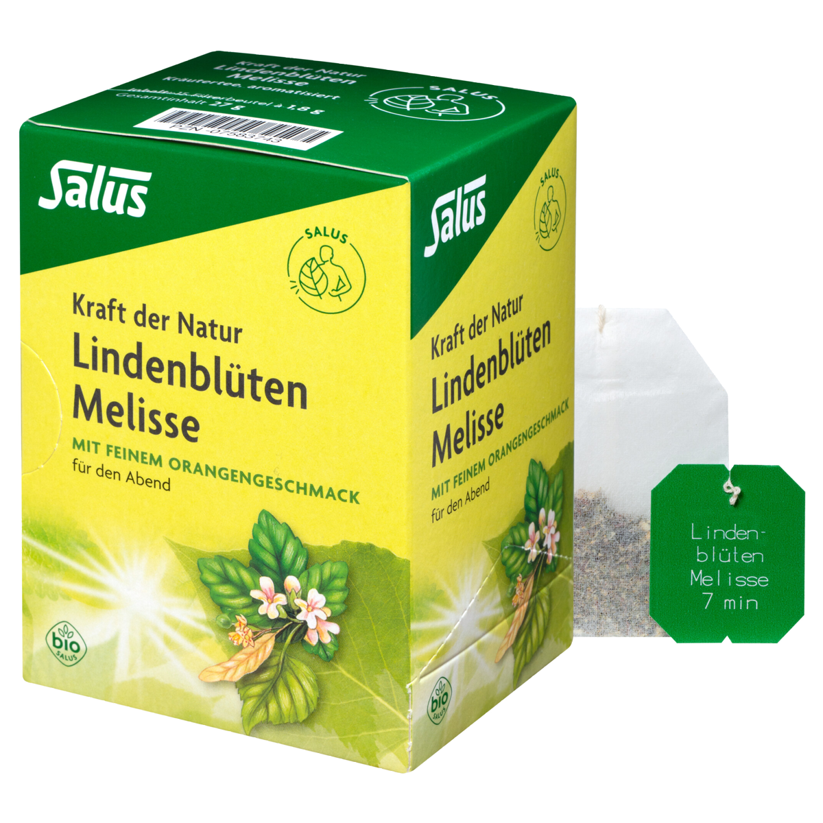 Salus Tee Lindenblüten Melisse Bio Beutel 15 Stück Salus Tee Lindenblüten Melisse Bio Beutel 15 Stück
