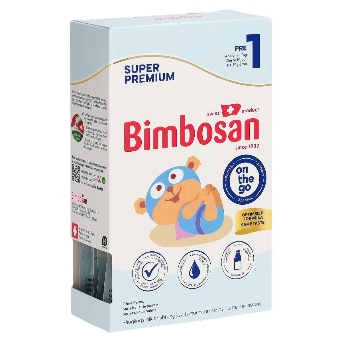 Bimbosan Super Premium PRE-1 Säuglings 5 x 25 g
