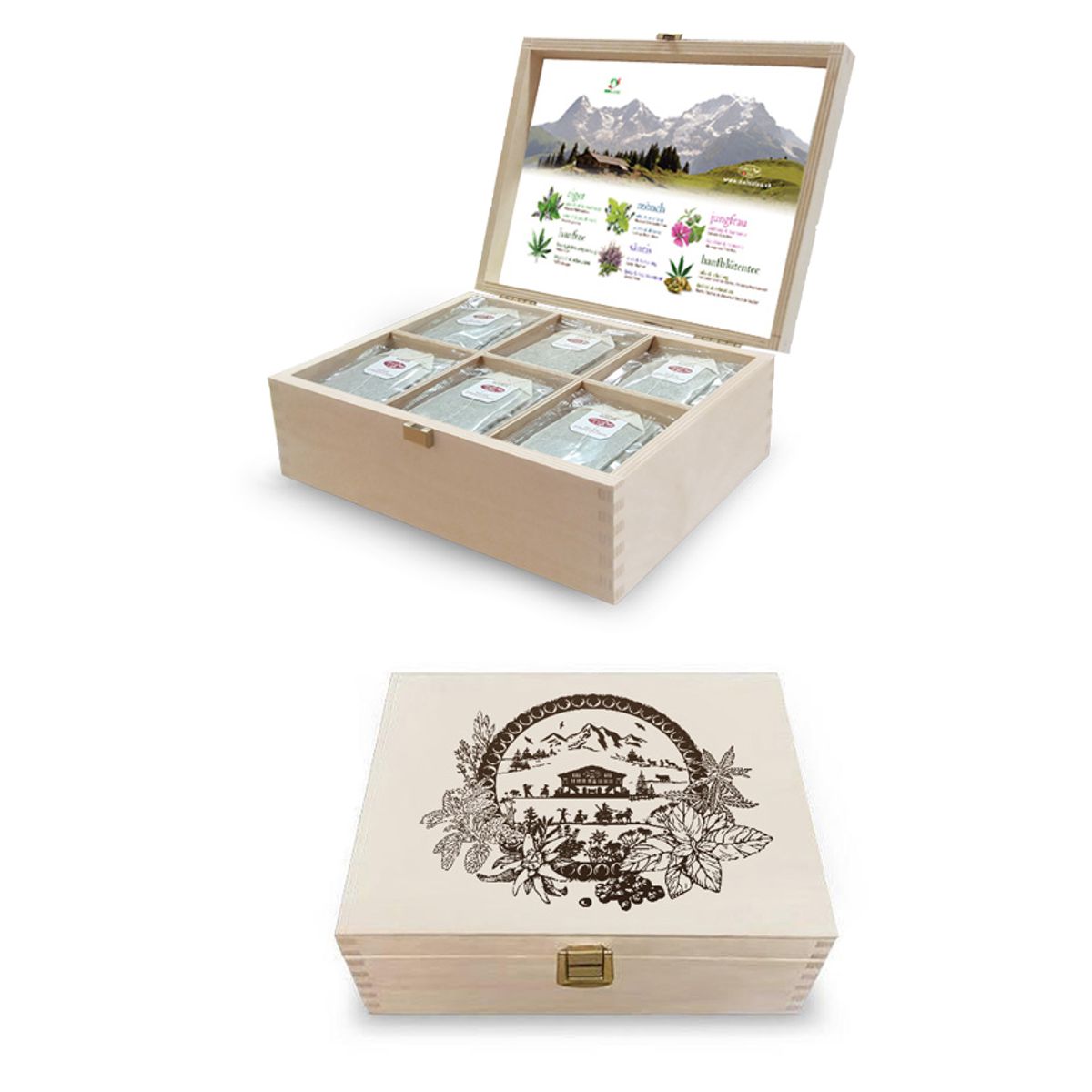 Swisstea Teebox Exklusiv mit Hanf kaufen