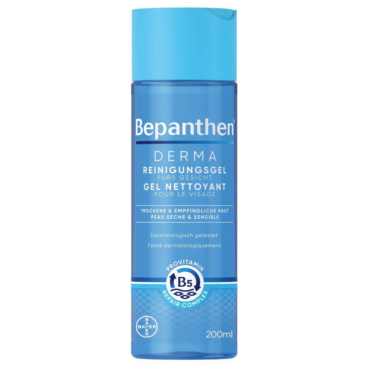 Bepanthen Derma Reinigungsgel fürs Gesicht 200 ml Bepanthen Derma Reinigungsgel fürs Gesicht 200 ml