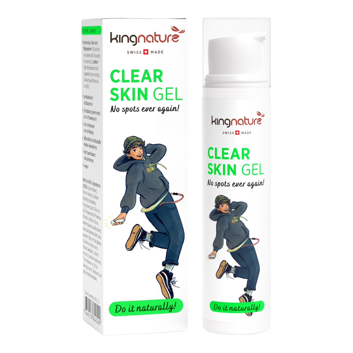 Kingnature Clear Skin Gel 15 ml Kingnature Clear Skin Gel 15 ml
