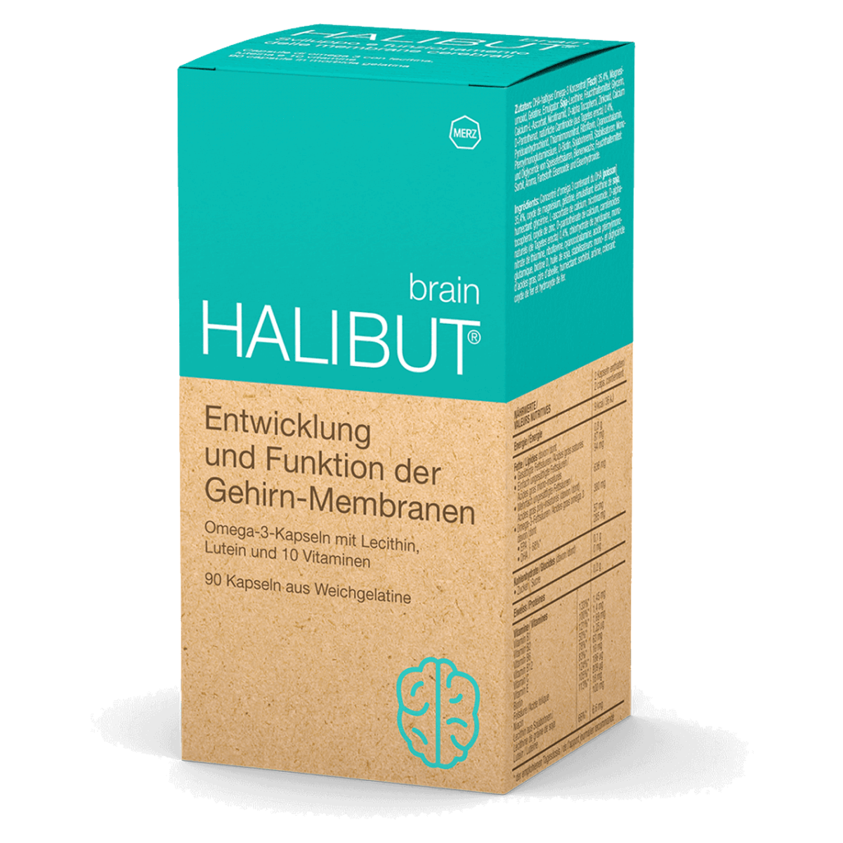 Halibut Brain Kapseln 90 Stück Halibut Brain Kapseln 90 Stück