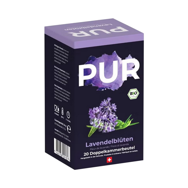 PUR Lavendelblüten Tee 20 Beutel PUR Lavendelblüten Tee 20 Beutel