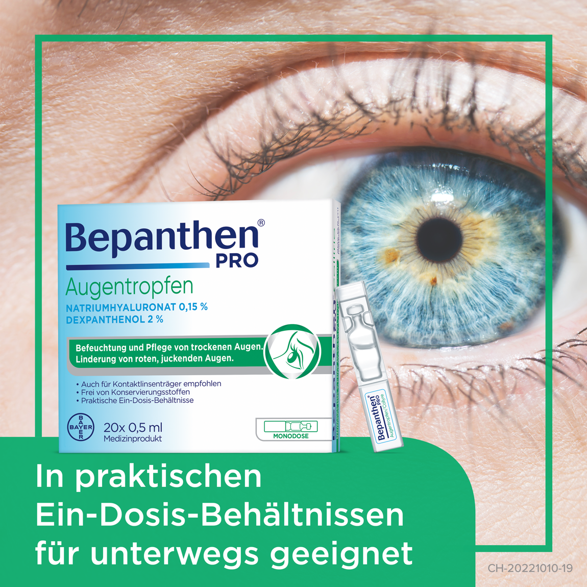 Bepanthen Pro Augentropfen 20 Monodosis 0.5 ml Bepanthen Pro Augentropfen 20 Monodosis 0.5 ml