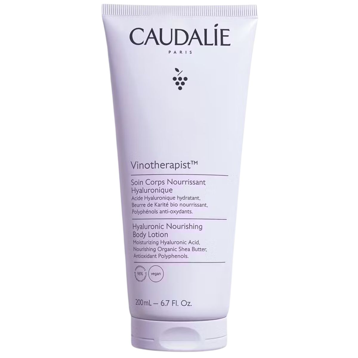 Caudalie Vinotherapie nährende Körperpflege mit Hyaluronsäure 200 ml
