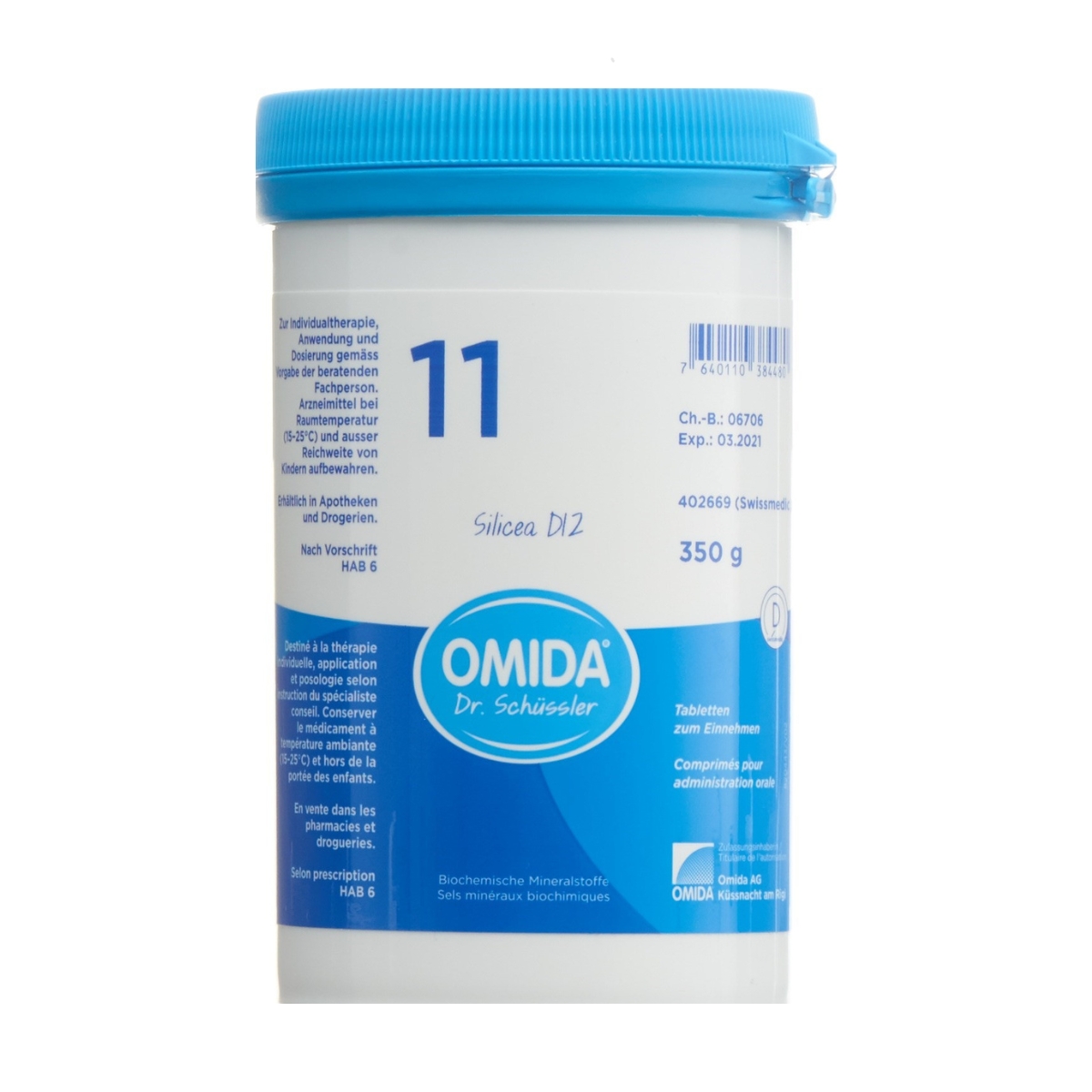 Omida Schüssler Nr 11 Tabletten D12 350 g