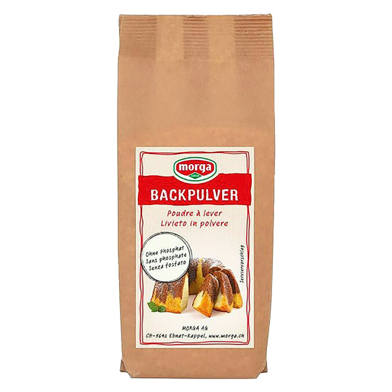 MORGA Backpulver ohne Phosphat Beutel 200 g MORGA Backpulver ohne Phosphat Beutel 200 g