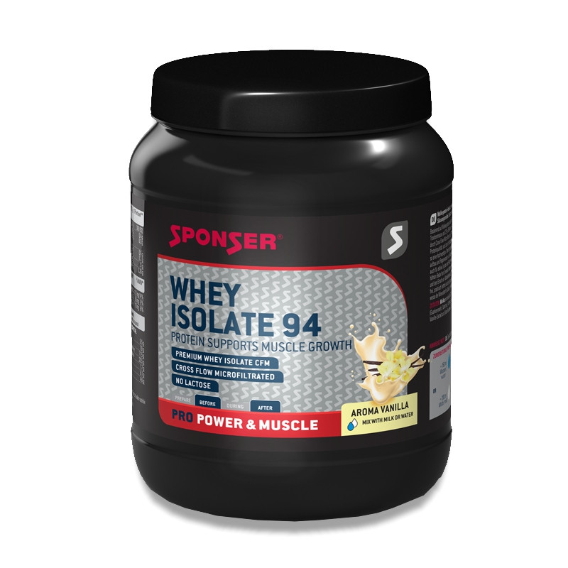Sponser Whey Isolate 94 Vanilla Dose Sponser Whey Isolate 94 Vanilla Dose