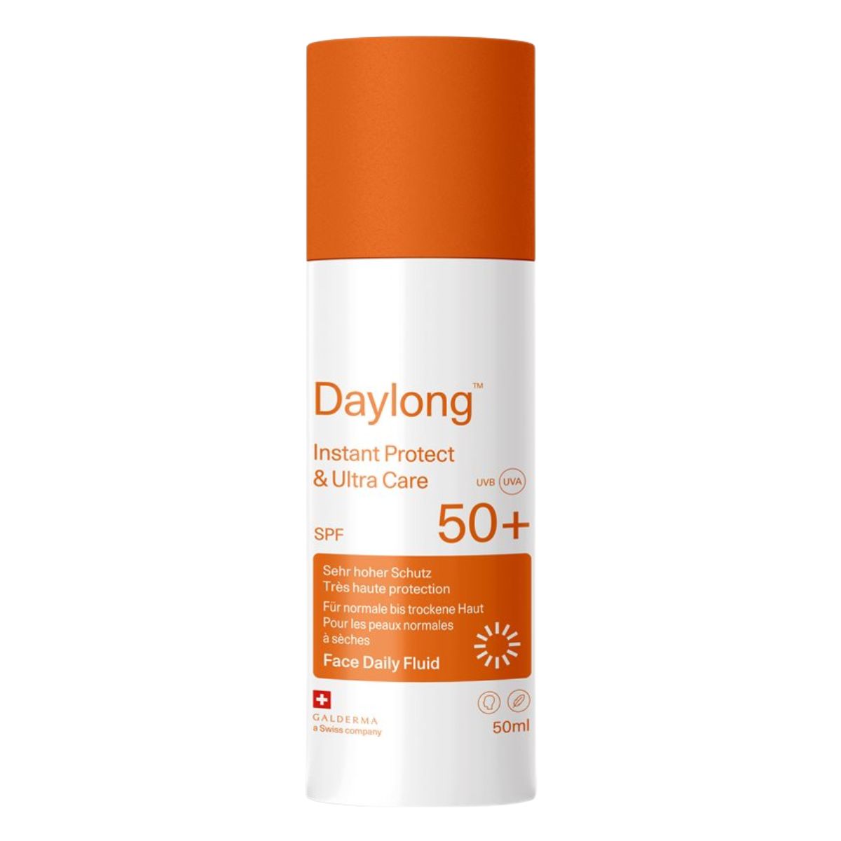 Daylong Instant Protect & Ultra Care Face Daily Fluid SPF 50+ 50 ml