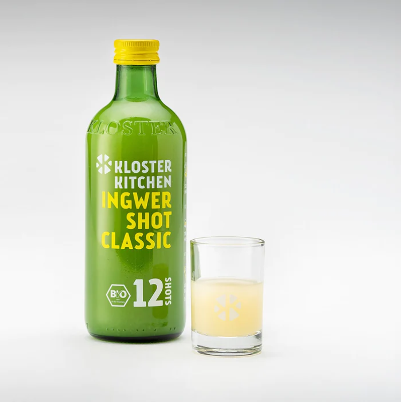Kloster Kitchen Ingwer Shot Classic Bio 360 ml Kloster Kitchen Ingwer Shot Classic Bio 360 ml