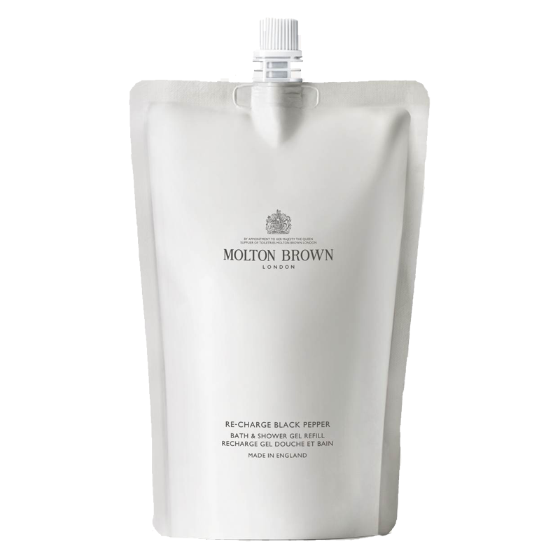 Molton Brown Re-Charge Black Pepper Bath & Shower Gel Refill 400 ml