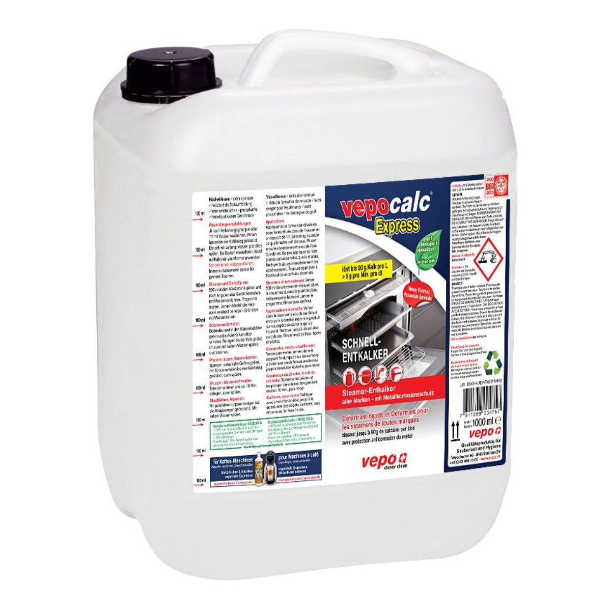 Image of Vepocalc Express Schnell- und Steamer Entkalker 10 L