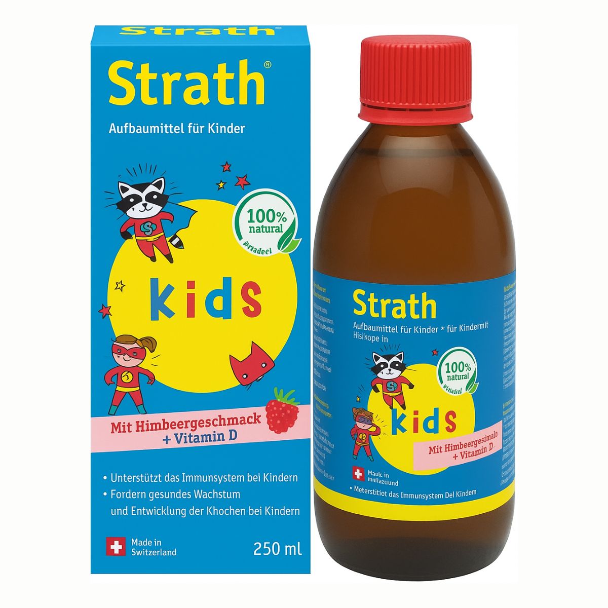 Strath Kids Himbeere 250 ml