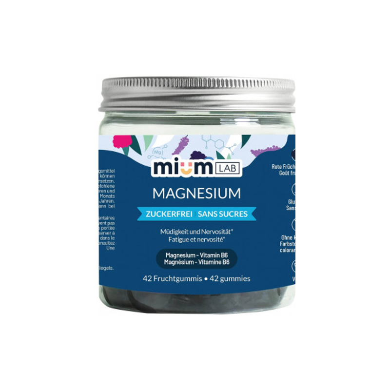 Miumlab Gummies Magnesium 42 Stück Miumlab Gummies Magnesium 42 Stück