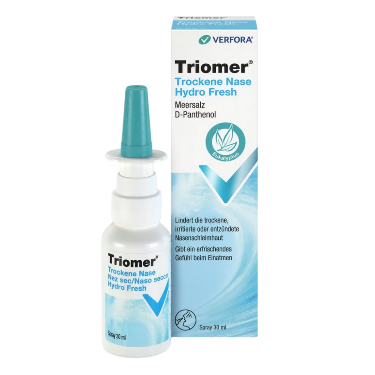 Triomer Hydro Fresh Trockene Nase Spray 30 ml
