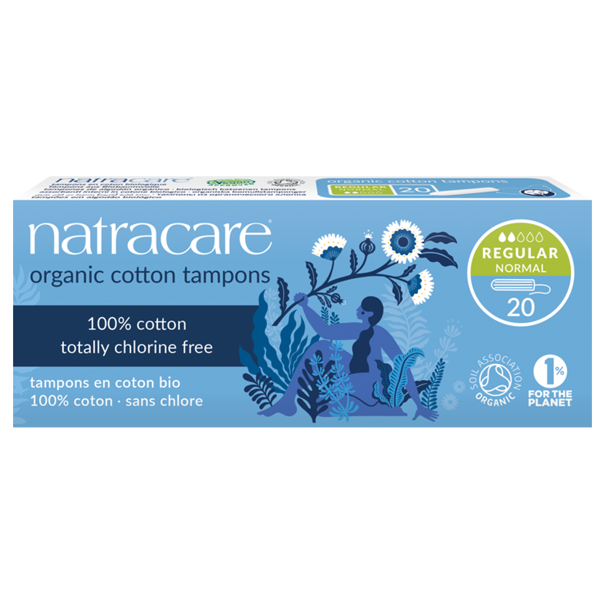Natracare Tampons regular 20 Stück Natracare Tampons regular 20 Stück