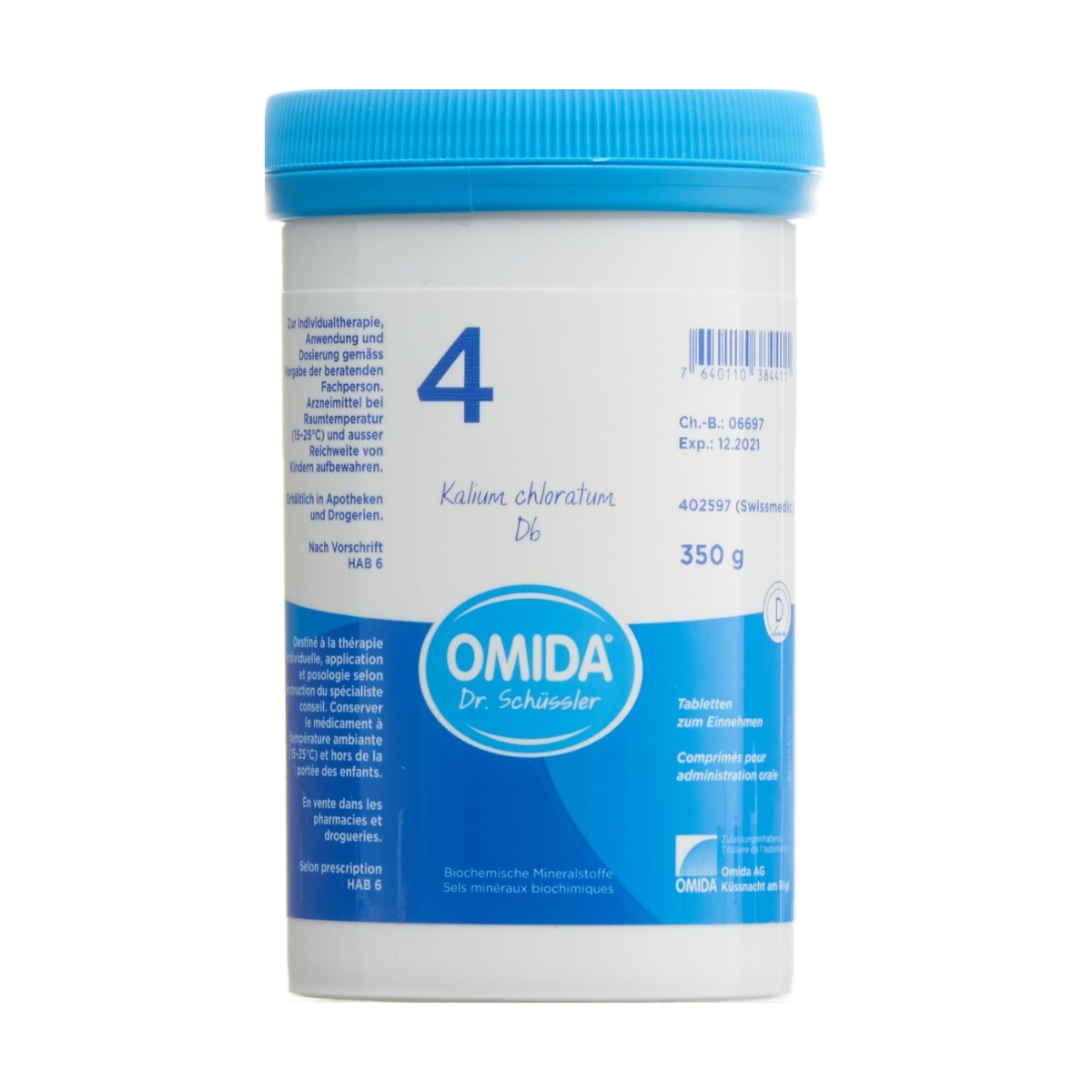 Omida Schüssler Nr 4 Tabletten D6 350 g