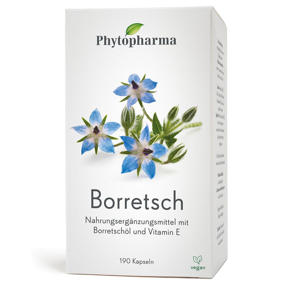 Phytopharma Borretsch Kapseln 190 Stück Phytopharma Borretsch Kapseln 190 Stück