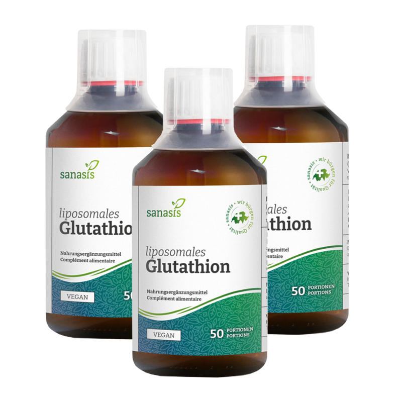 Sanasis Glutathion liposomal 3 x 250 ml Sanasis Glutathion liposomal 3 x 250 ml