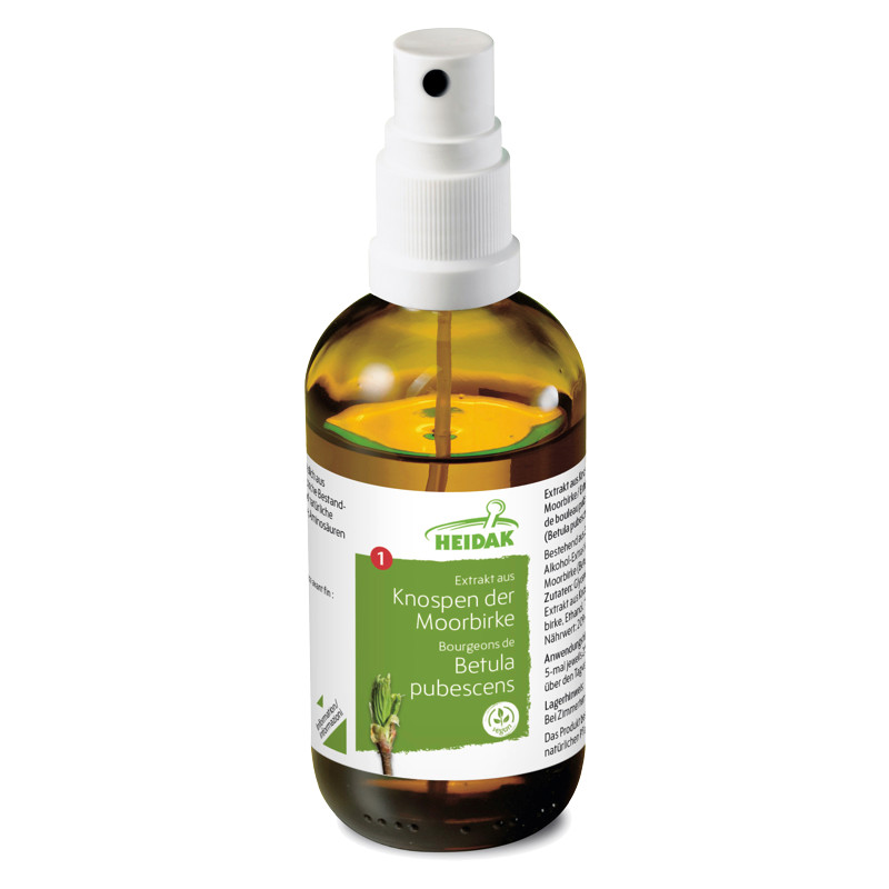 Heidak Knospe Moorbirke Betula pubescens Flasche 30 ml Heidak Knospe Moorbirke Betula pubescens Flasche 30 ml