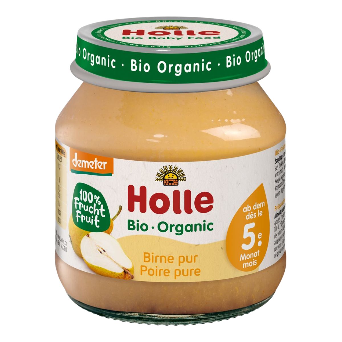 HOLLE Birne pur Bio 125 g