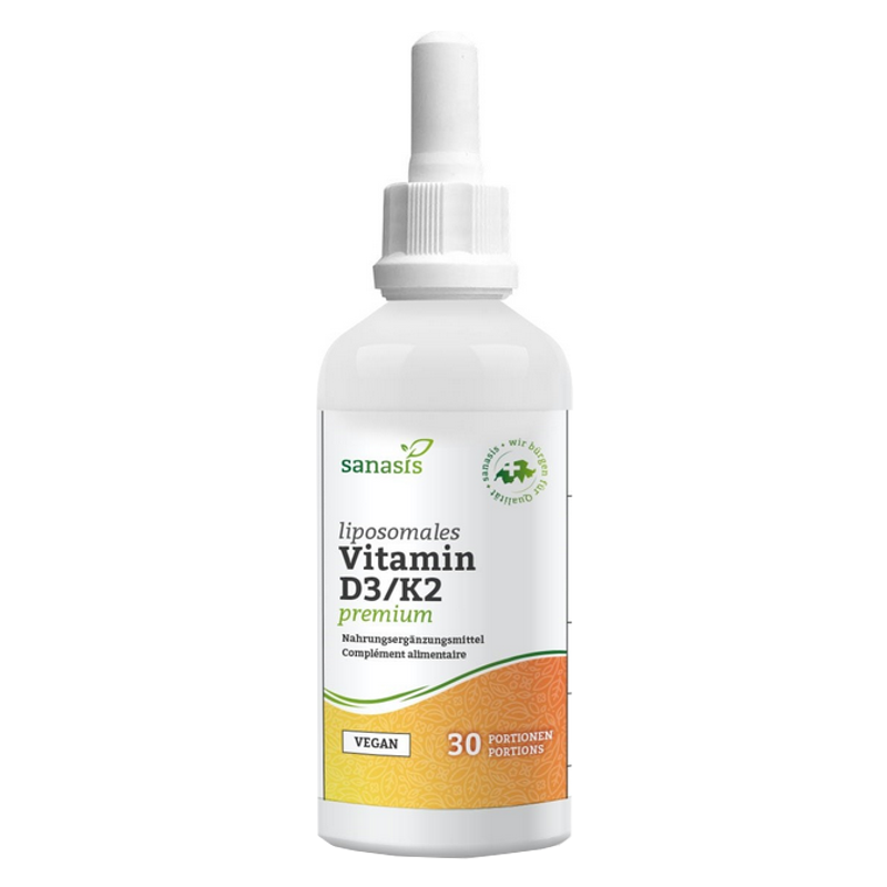 Sanasis Vitamin D3/K2 liposomal vegan 60 ml