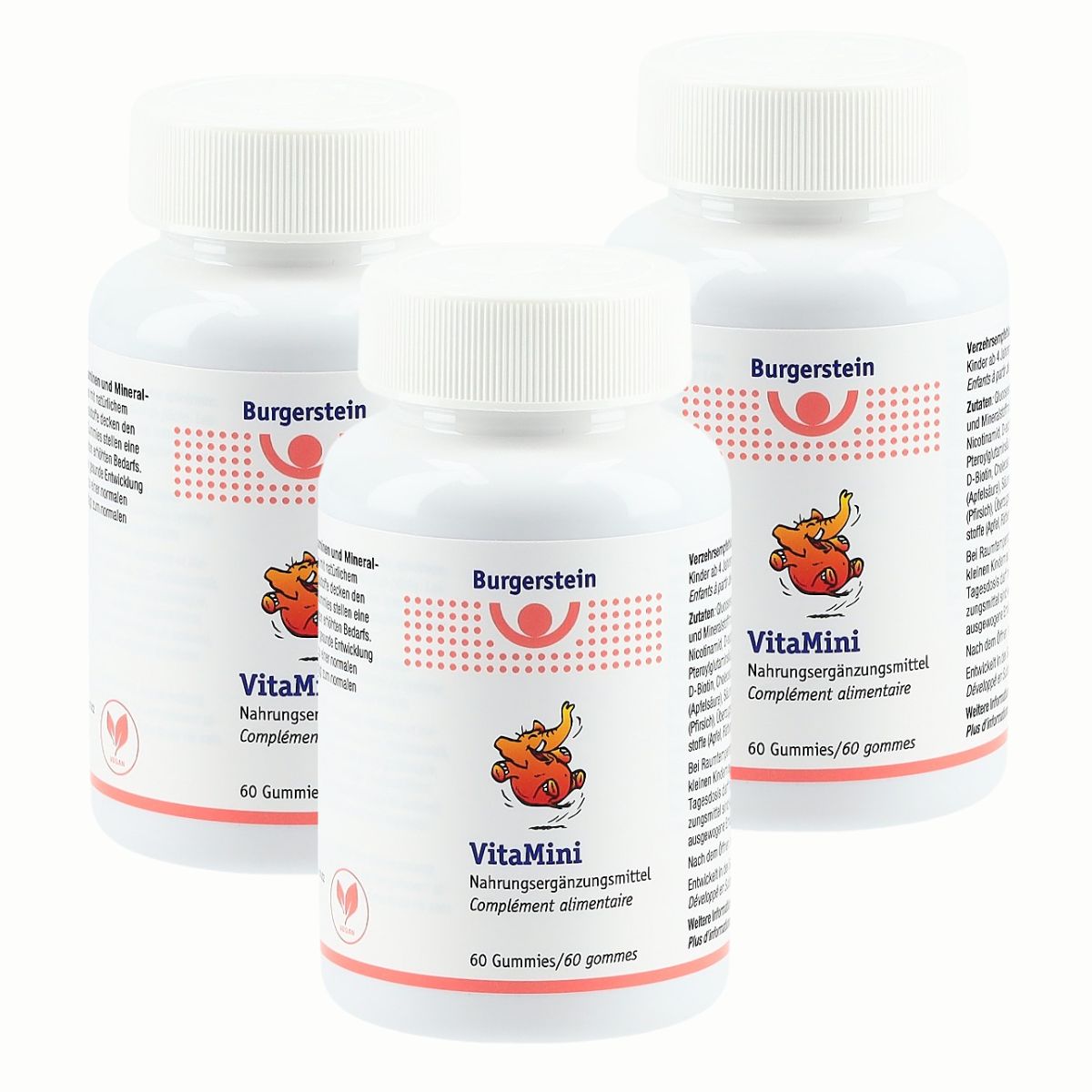 Burgerstein VitaMini Gummis 3 x 60 Stück
