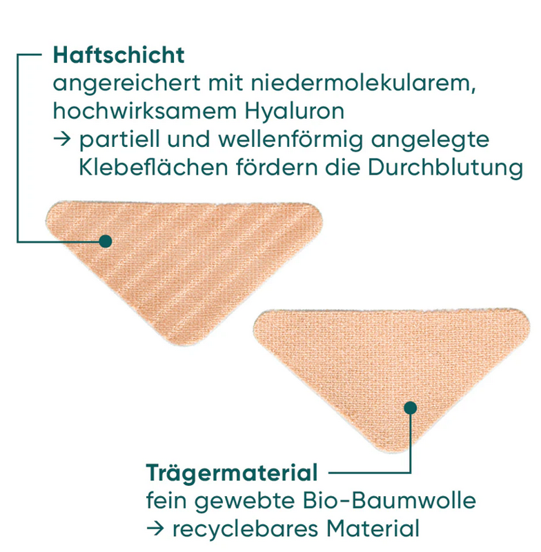 Apricot Anti-Falten-Gesicht Patches Hyaluron 24 Stück