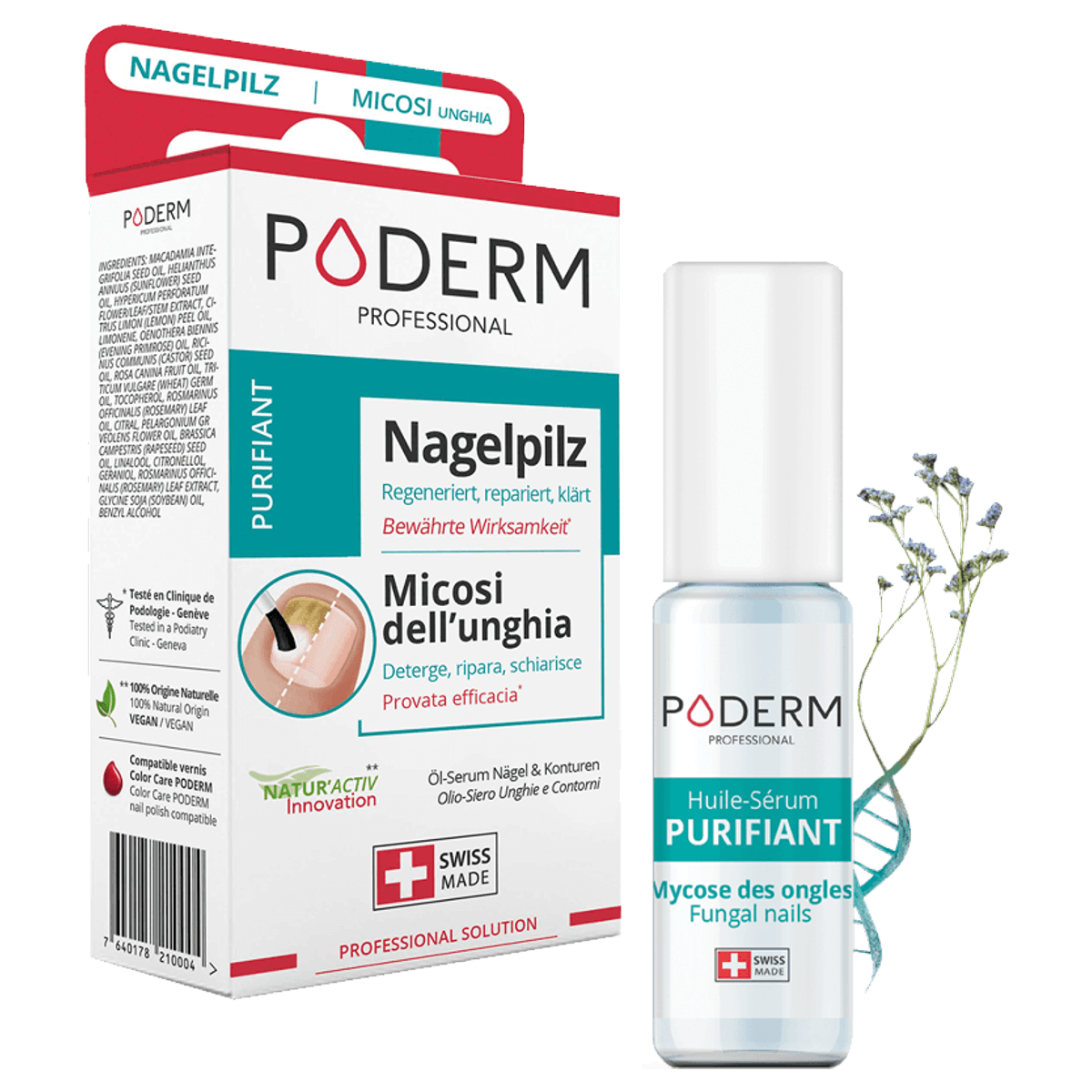 Poderm Öl-Serum Nagelpilz Purifiante 8 ml Poderm Öl-Serum Nagelpilz Purifiante 8 ml