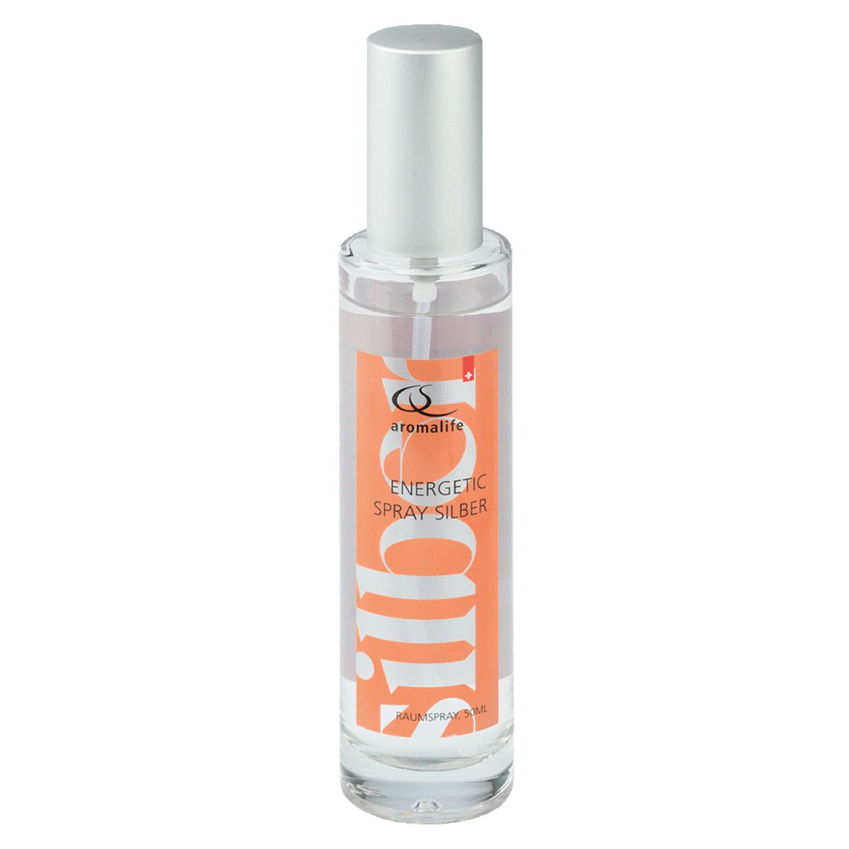 Aromalife Energetic Spray Silber mit Bergkristall 50 ml