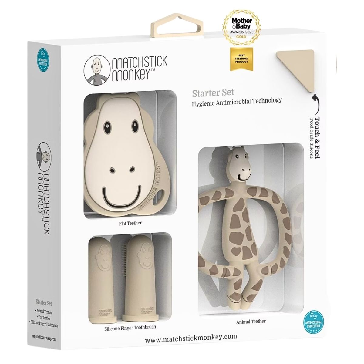 Matchstick Monkey Teething Starter Set Gigi Giraffe