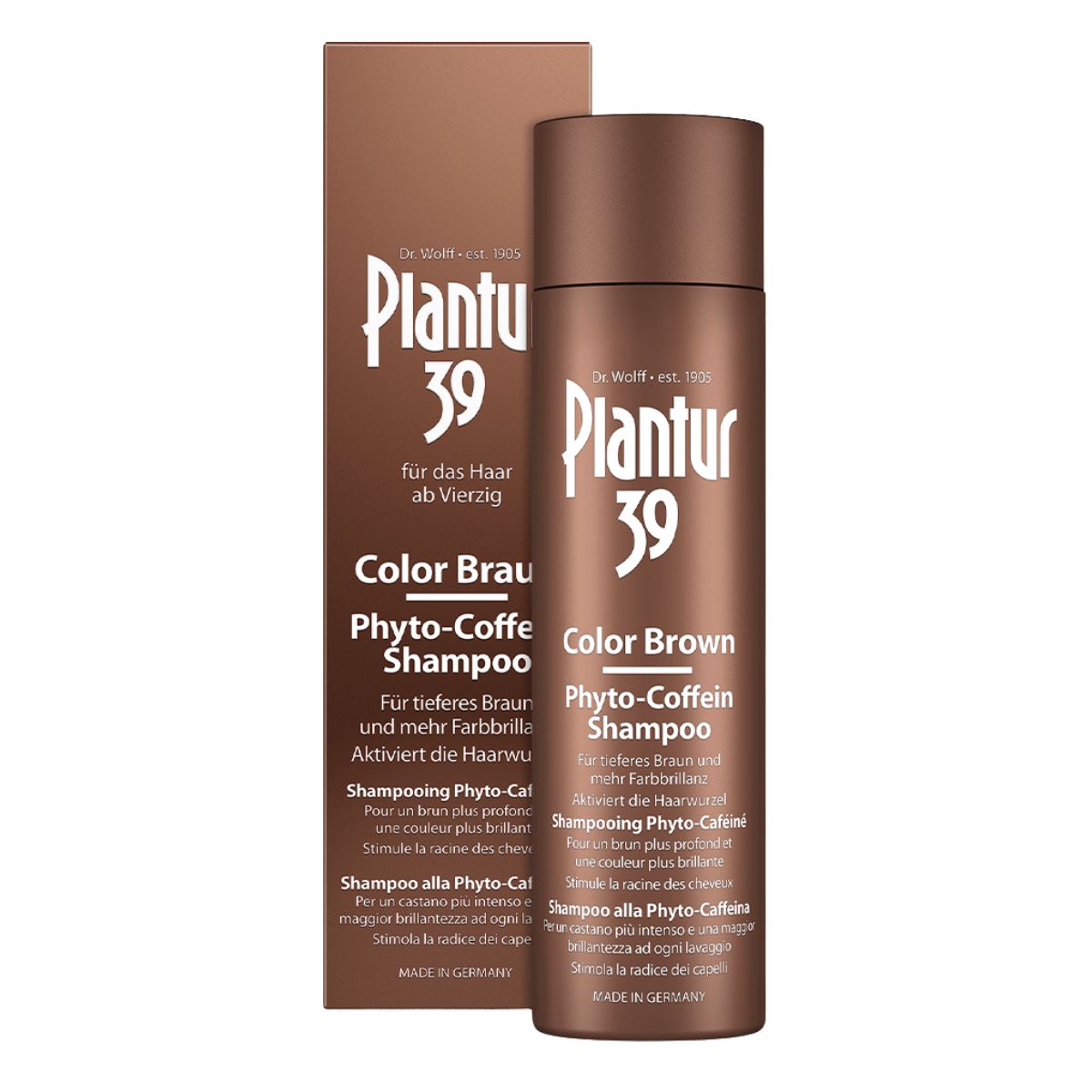 Plantur 39 Phyto-Coffein Shampoo Color Braun 250 ml