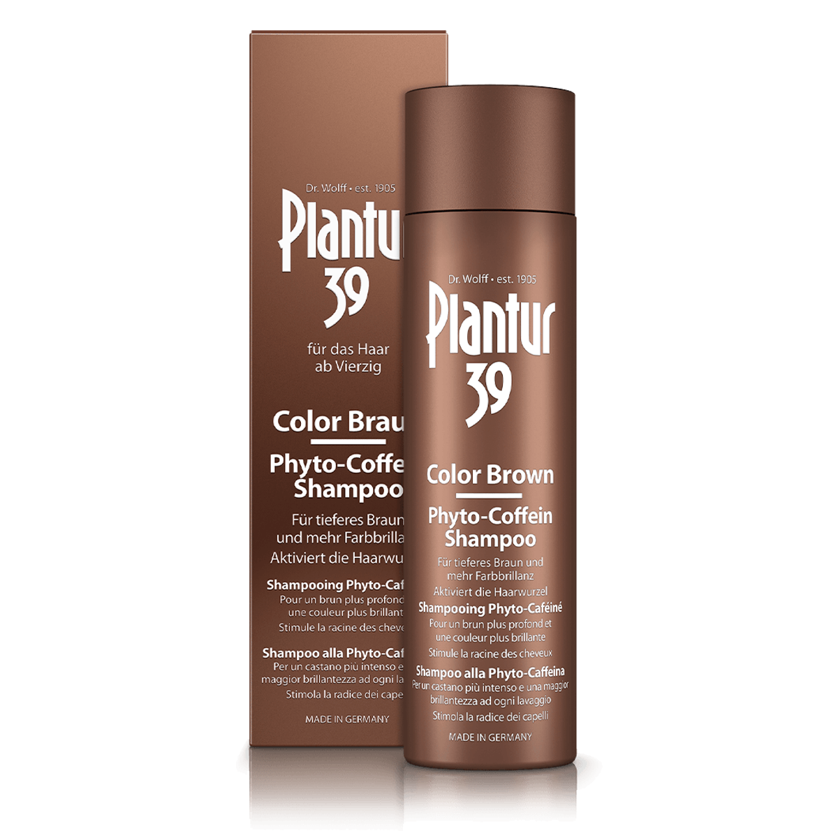 Plantur 39 Phyto-Coffein Shampoo Color Braun 250 ml Plantur 39 Phyto-Coffein Shampoo Color Braun 250 ml