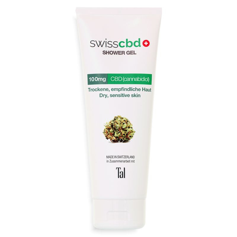 SwissCBD Shower Gel Tube 200 ml SwissCBD Shower Gel Tube 200 ml