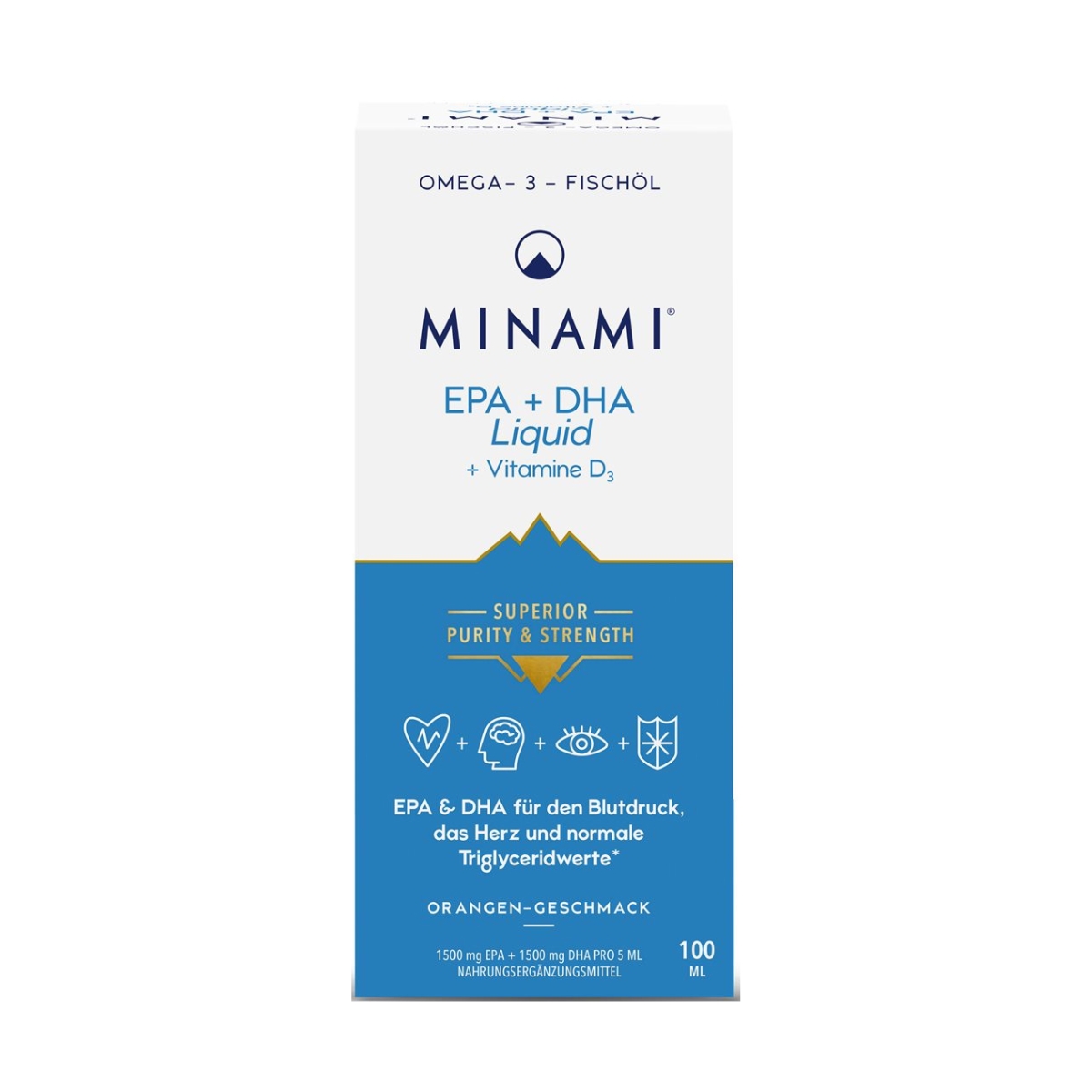 Minami EPA + DHA Liquid 100 ml Minami EPA + DHA Liquid 100 ml