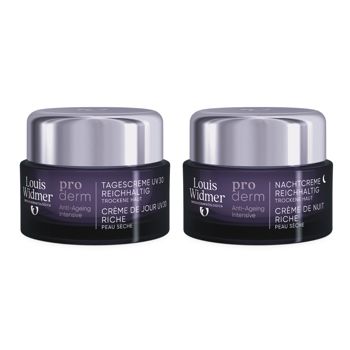 Louis Widmer Proderm Tages- und Nachcreme reichhaltig unparfümiert - Duo Angebot Louis Widmer Proderm Tages- und Nachcreme reichhaltig unparfümiert - Duo Angebot