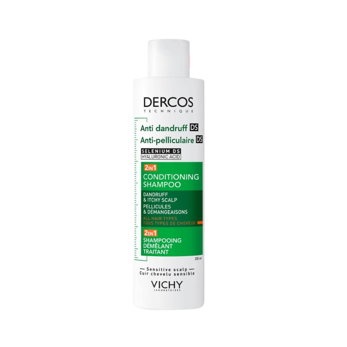 Vichy Dercos Anti dandruff 2in1 Shampoo 200 ml Vichy Dercos Anti dandruff 2in1 Shampoo 200 ml