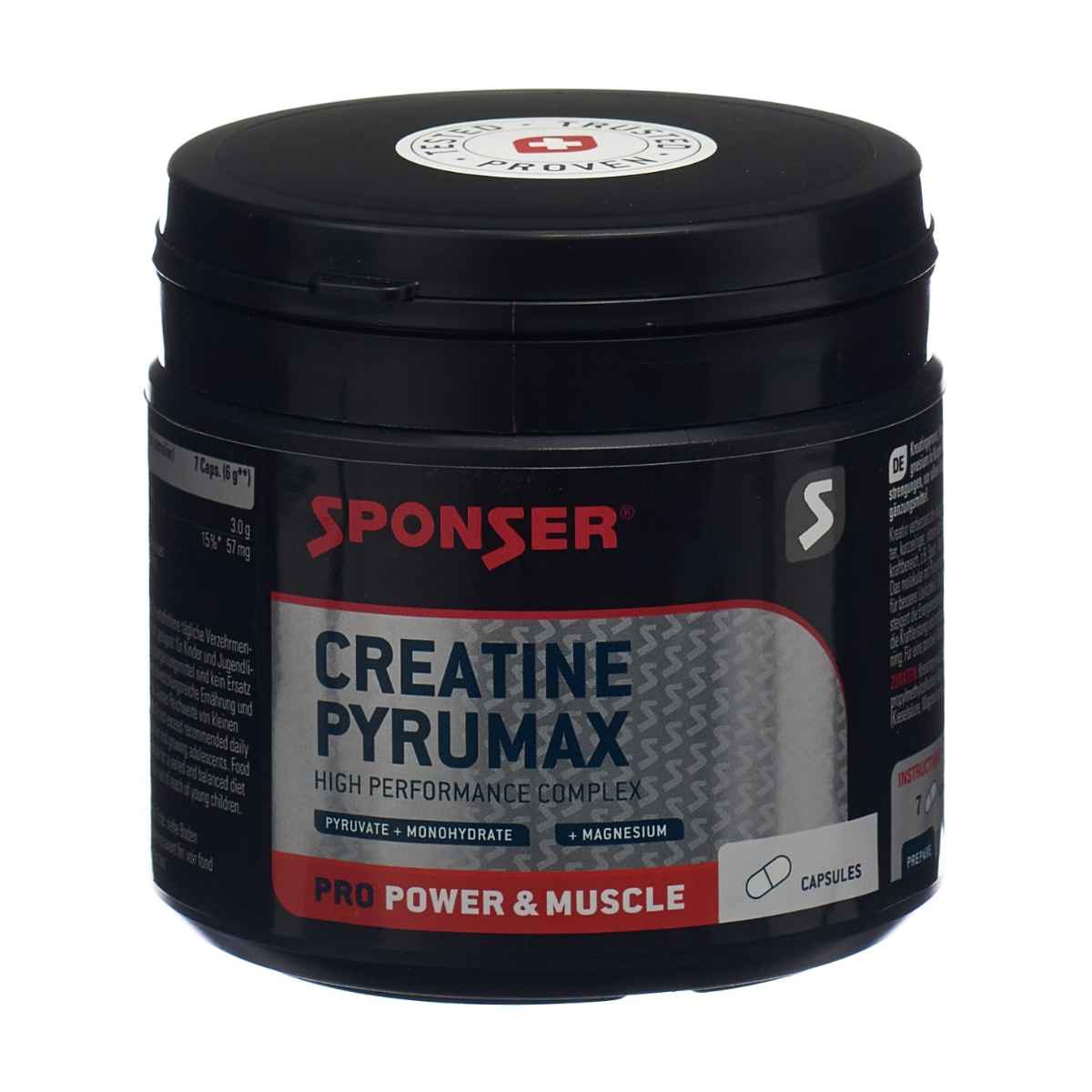 Sponser Creatine Pyrumax Kapseln 280 Stück