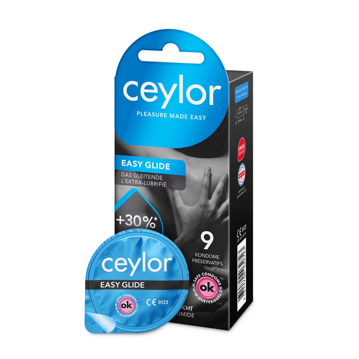 Ceylor Easy Glide Präservativ mit Reservoir 9 Stück Ceylor Easy Glide Präservativ mit Reservoir 9 Stück