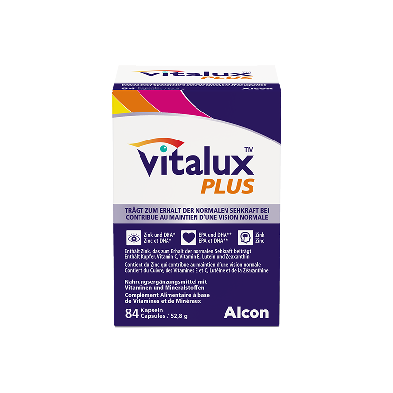 VITALUX Plus Kapseln 84 Stück VITALUX Plus Kapseln 84 Stück