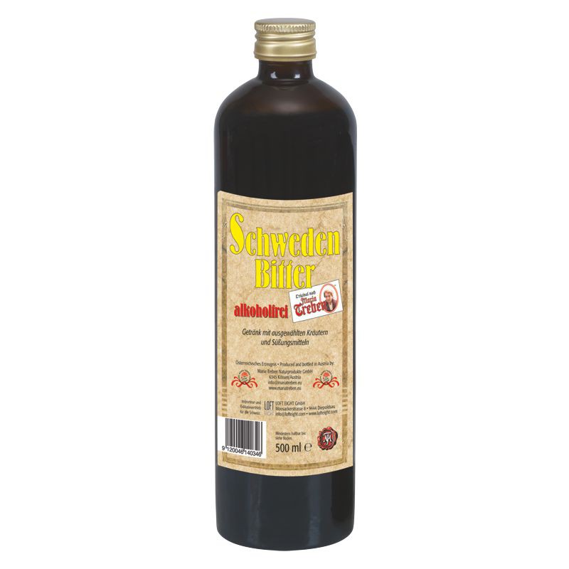 Maria Treben Schwedenbitter Original ohne Alkohol 500 ml Maria Treben Schwedenbitter Original ohne Alkohol 500 ml