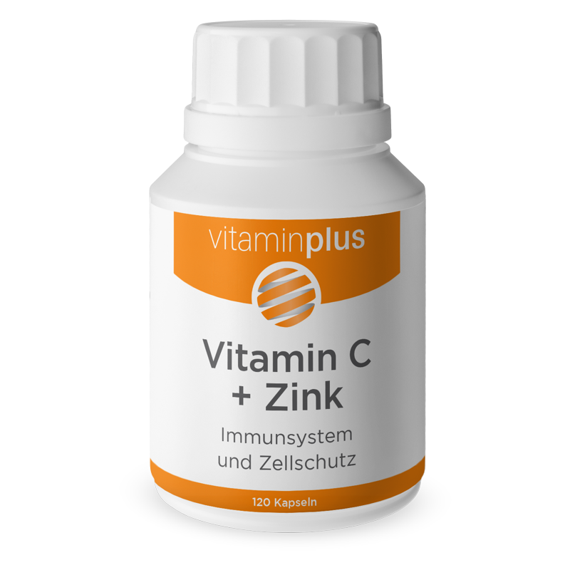 Vitaminplus Vitamin C + Zink Kapseln 120 Stück