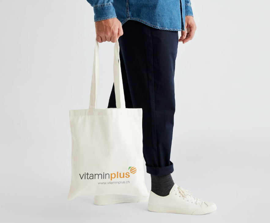 Vitaminplus Stoff-Tragetasche