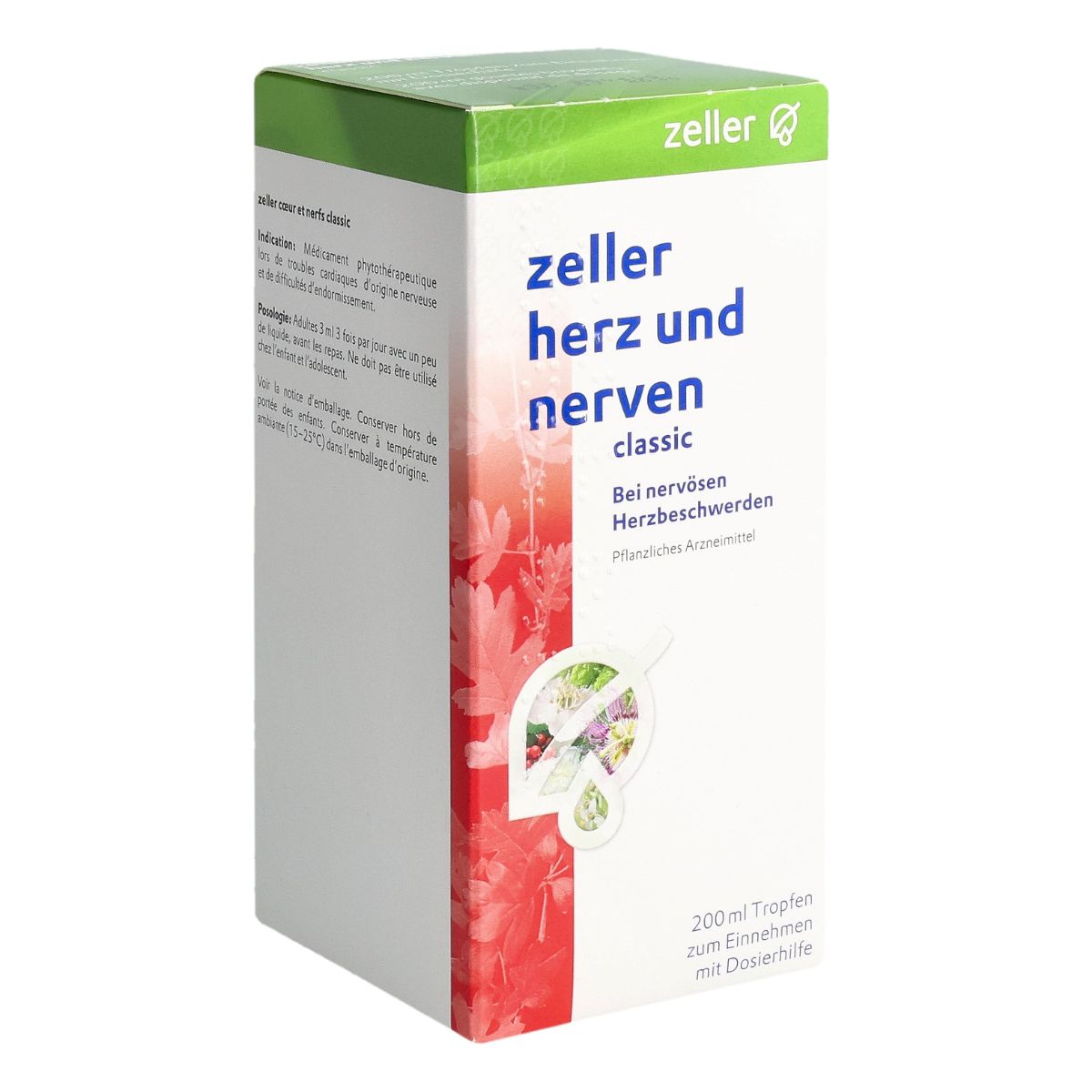 Zeller Cœur et nerfs Classic - Gouttes 200 ml