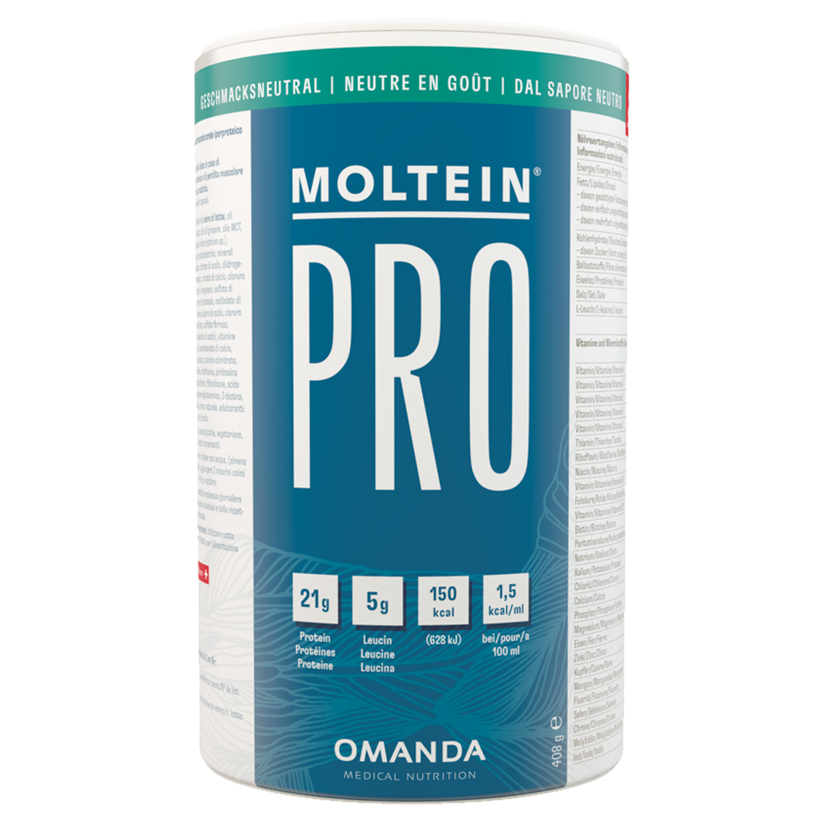 Moltein Pro 1.5 Neutral Dose 340 g